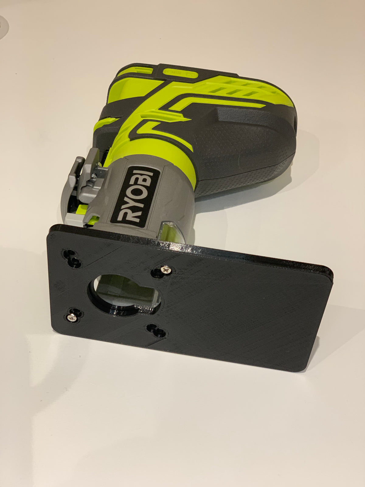 Ryobi Router Sub Base Extended Router Sub BASE PLATE for Ryobi cordless/Trimmer router – Adaptool