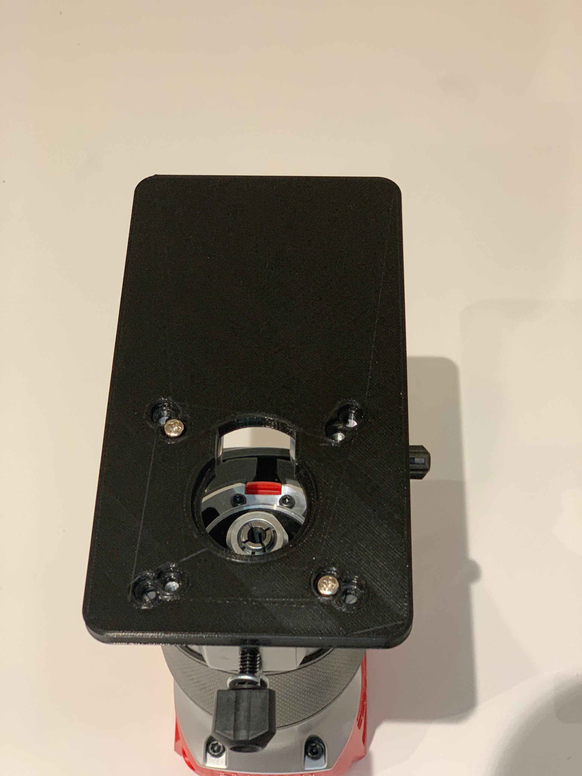Extended Router Sub BASE PLATE for Milwaukee cordless/Trimmer router ...