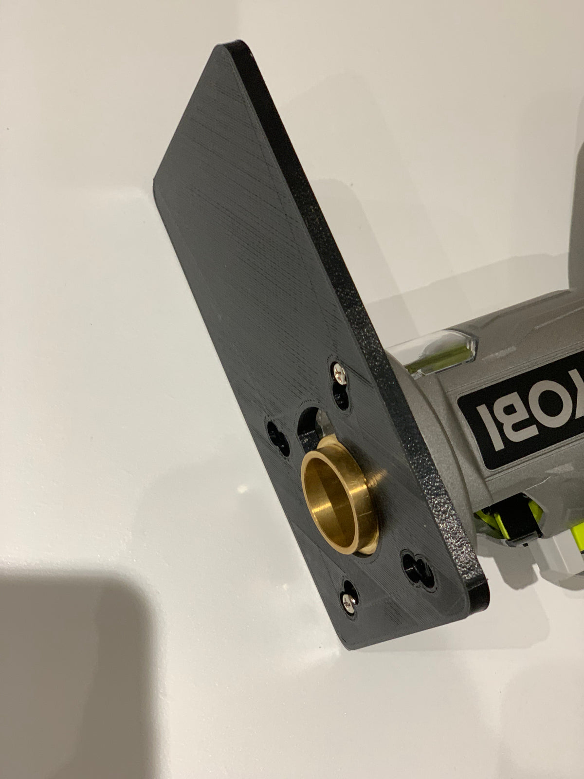 Ryobi Router Sub Base Extended Router Sub BASE PLATE for Ryobi cordless/Trimmer router – Adaptool