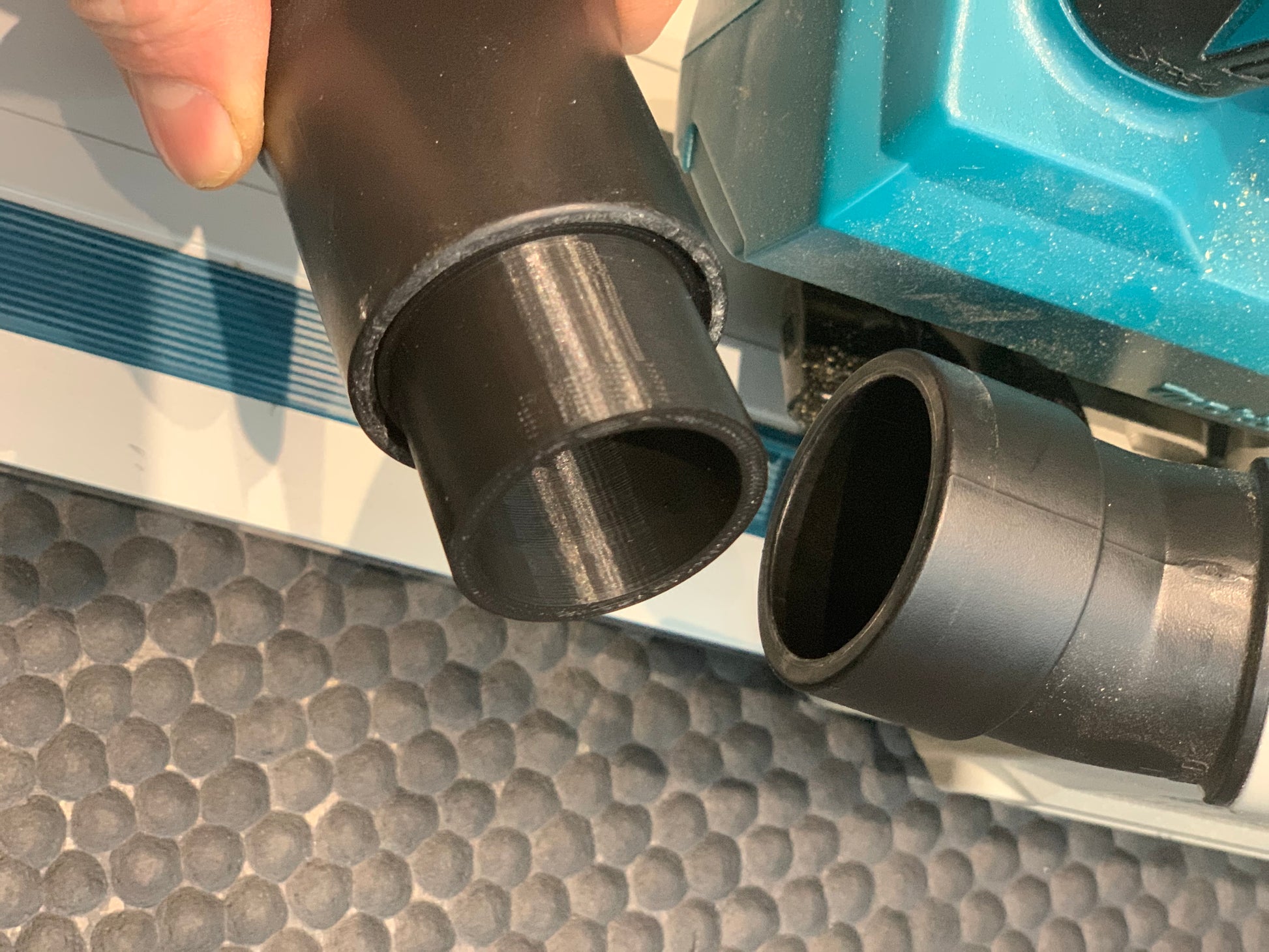 Makita DVC750L Adattatore Tubo Aspirazione A Makita SP6000 Sega A - Foto 2