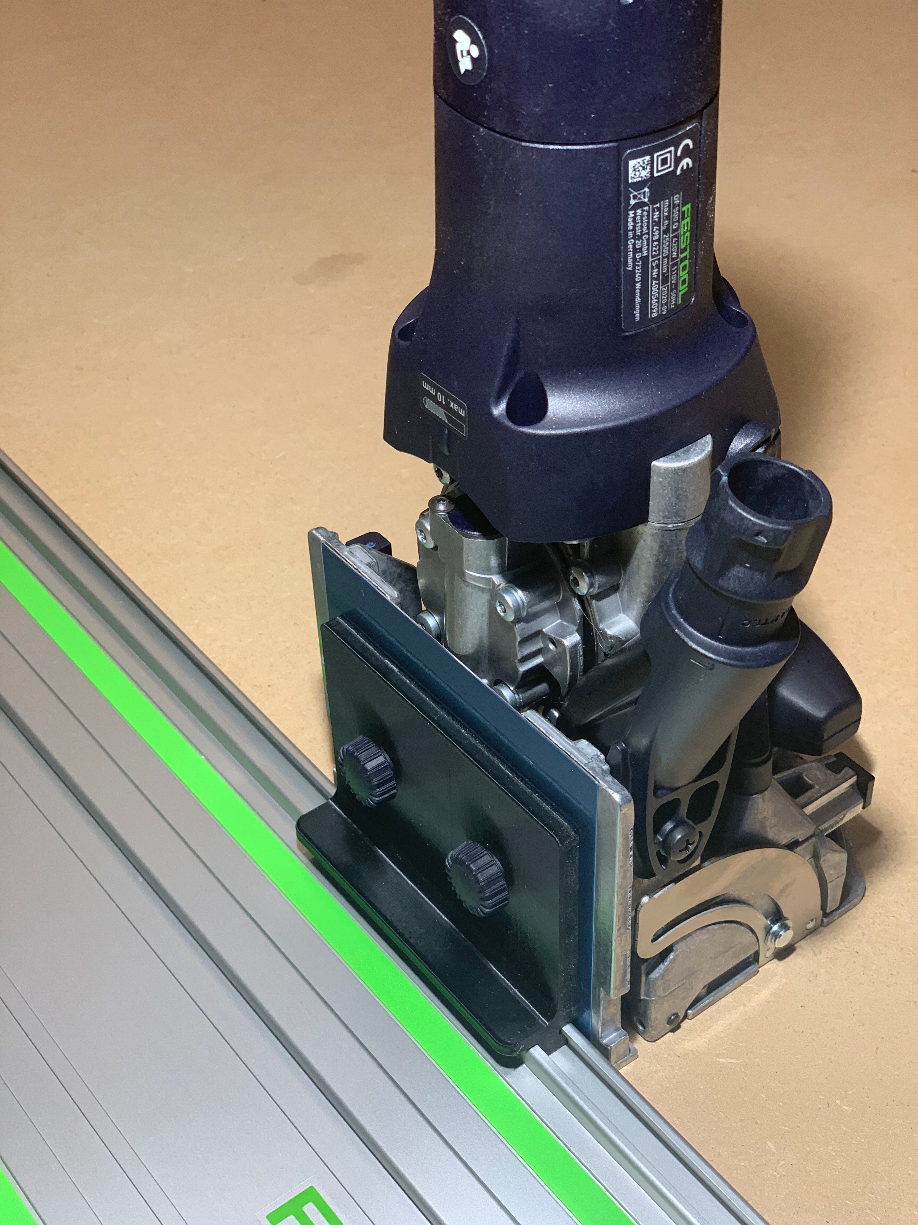 Festool Domino Rail Adaptor - DF 500 to Festool Guide Track Rail – Adaptool