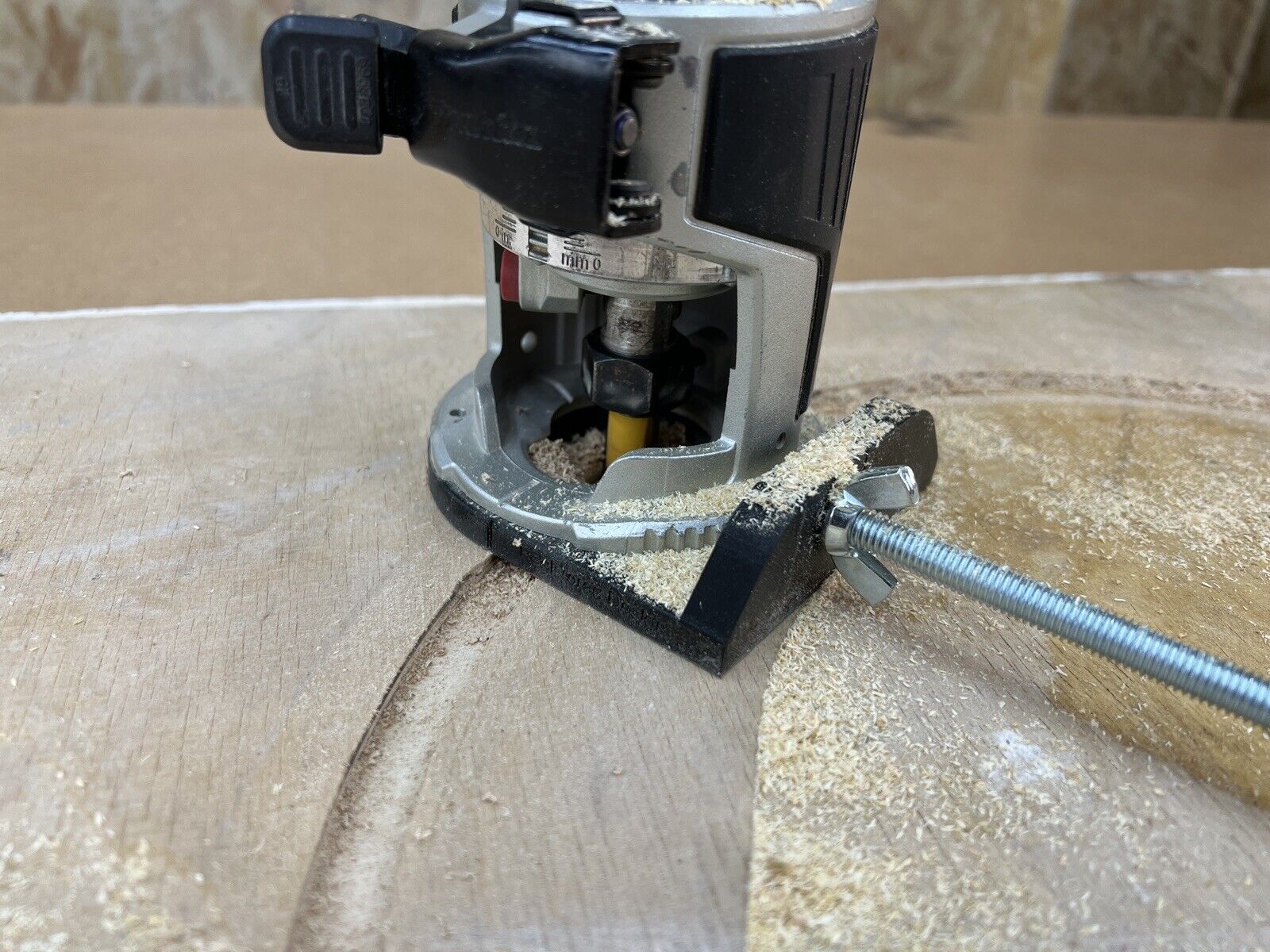 EsportsMJJ Cirkelsnijdt Jig voor Bosch Makita elektrische handtrimmer EsportsMJJ Cirkelsnijdt Jig voor Bosch Makita elektrische handtrimmer