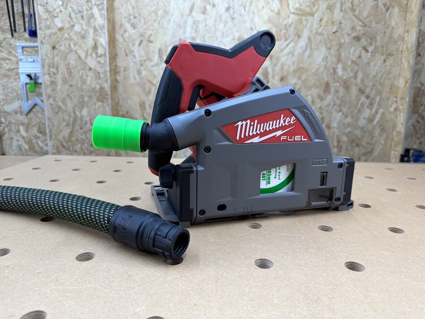 Milwaukee M18FPS55-0P 18V 165mm Dust Hose Adaptor To Festool Cleantec Hose CT27